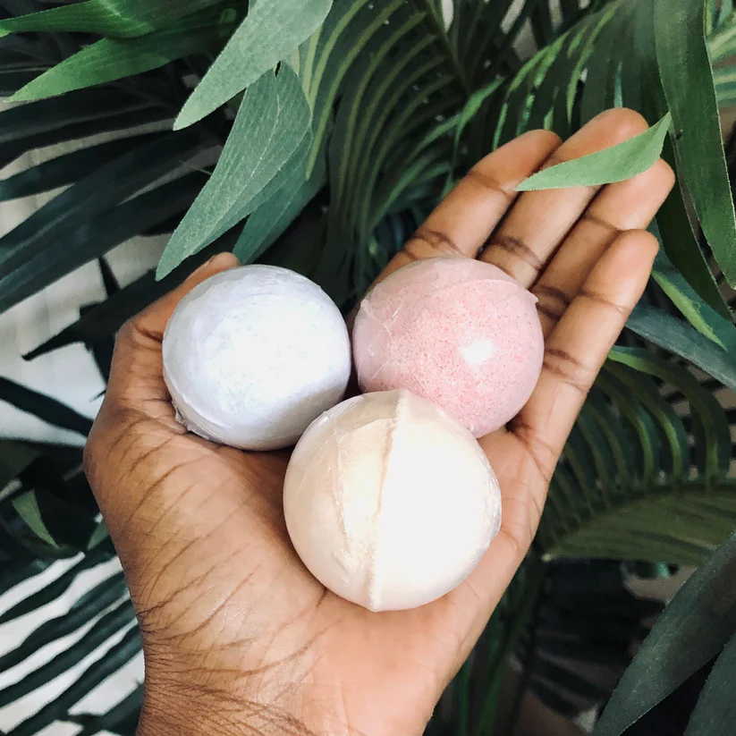 Essential Oil Infused Bath Bombs